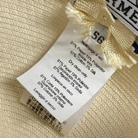 HERMES H221035N Serie button Emma Emma Hats, Newsboy Cap Unused - Picture 10 of 15